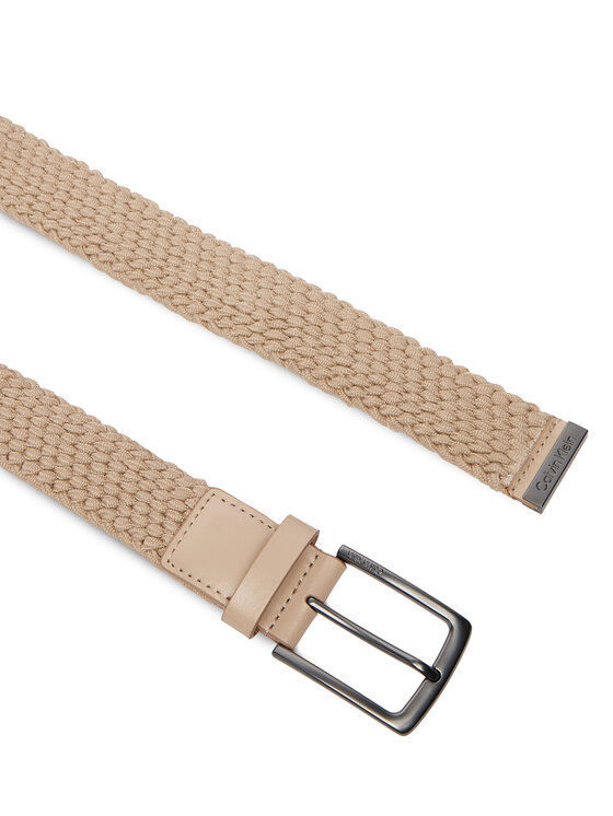 Calvin Klein Calvin Klein Opasok Casual Pin Buckle 35Mm Fixed - LV04D7088G Béžová