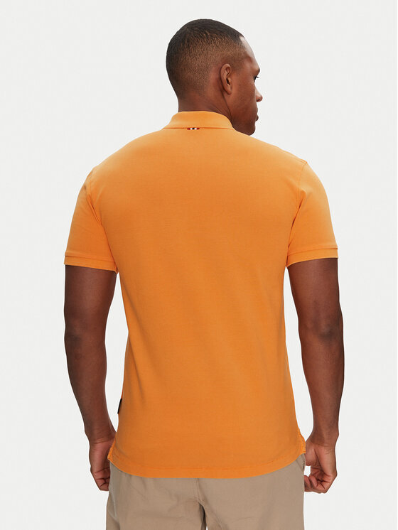 Napapijri Napapijri Polo Elbas NP0A4GDL Narančasta Regular Fit