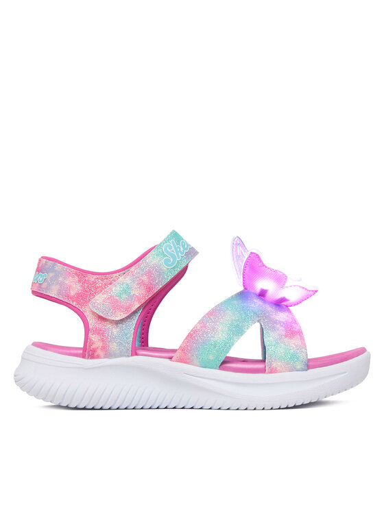 Skechers Skechers Sandali Jumpsters Sandal - Butterfly Brites 303109L/PKMT Roza