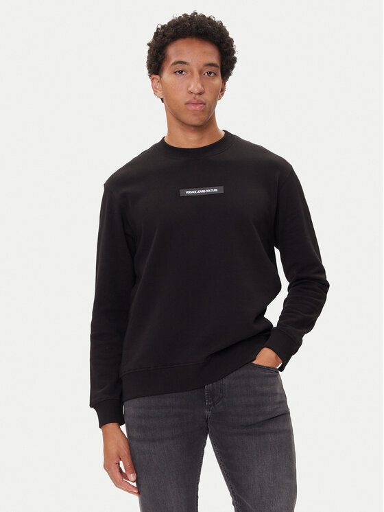Versace Jeans Couture Versace Jeans Couture Sweatshirt 79GAIT02 Schwarz Regular Fit