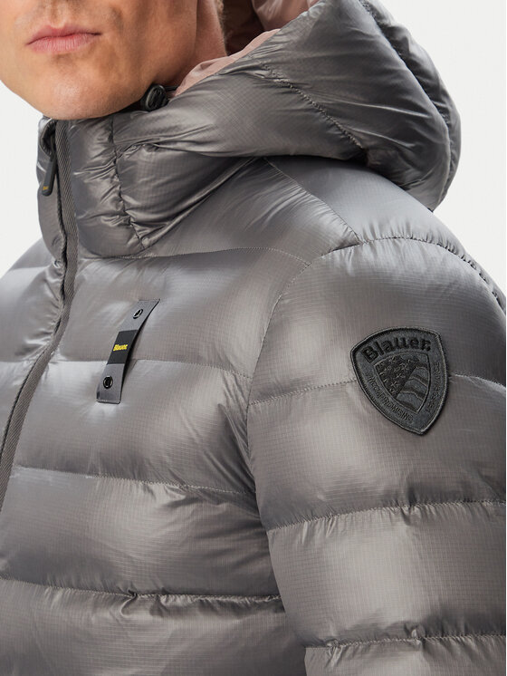 Blauer Blauer Žieminė striukė Adams 26WBLUC02054 Pilka Regular Fit