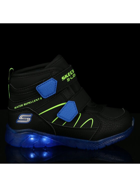 Skechers Skechers Μποτίνια Illumi-Brights 407613N BBLM Μαύρο