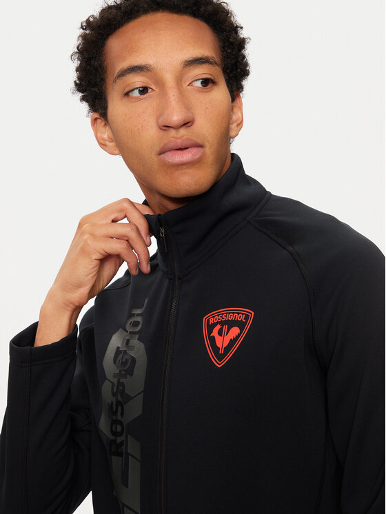 Rossignol Rossignol Funkční mikina Hero Classique RLNML13 Černá Regular Fit