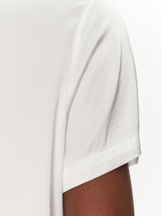 ViCOLO ViCOLO Majica TD0007 Bijela Relaxed Fit