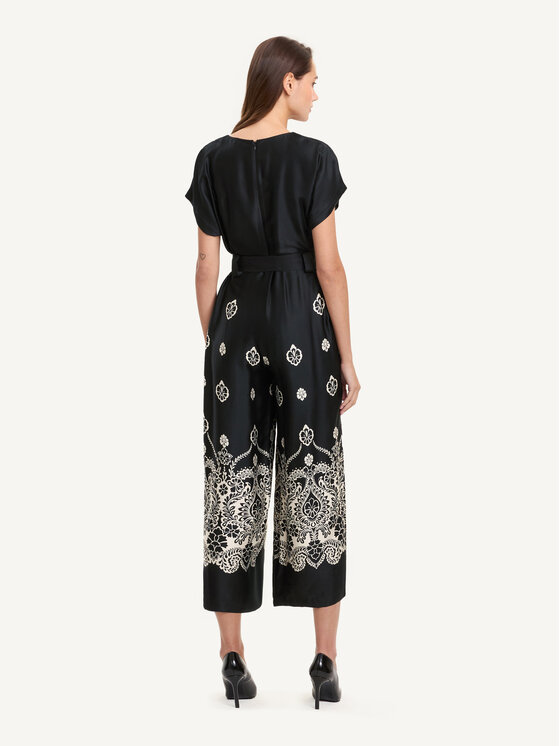 KMX KMX Kombinezon 192820007 Czarny Loose Fit