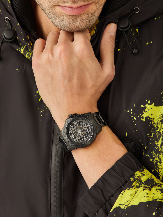 Plein Sport Plein Sport Годинник Touchdown PSFBA1323 Чорний