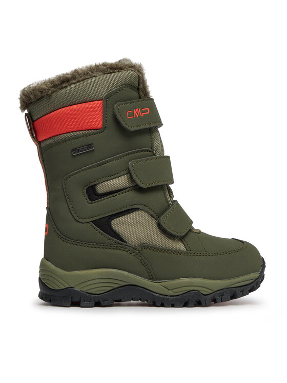 CMP Stivali da neve Kids Hexis Snow Boot Wp 30Q4634 Verde, taglia : 35