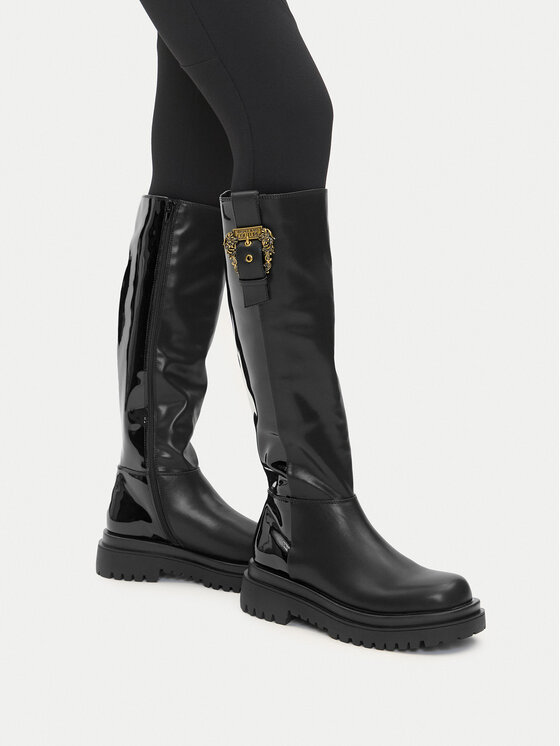Versace Jeans Couture Versace Jeans Couture Čižmy 79VA3S65 Čierna