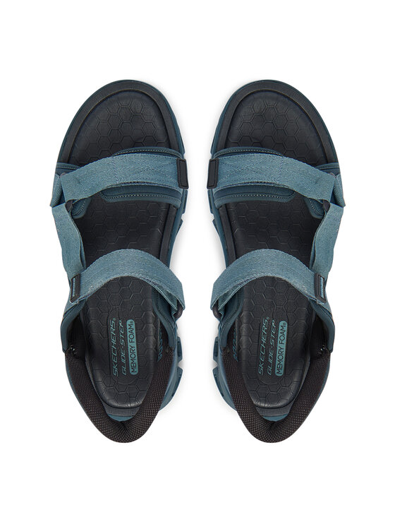 Skechers Skechers Sandały Glide Step Sandal 233382/BLU Granatowy
