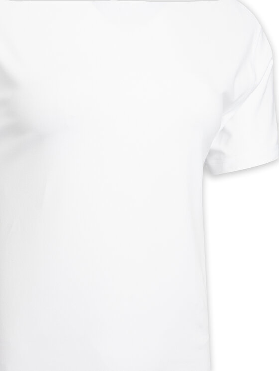 Girlfriend Collective Girlfriend Collective Marškinėliai Reset 3039 Balta Relaxed Fit
