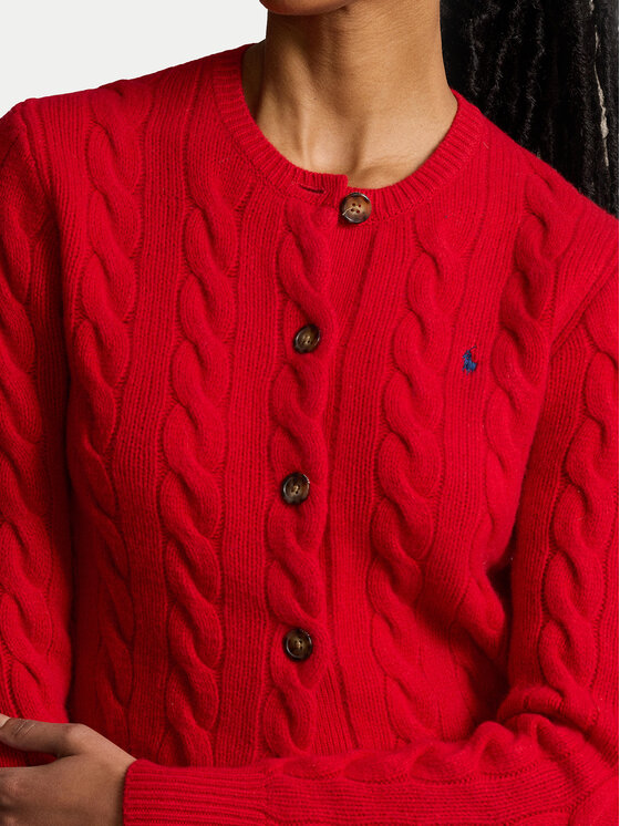 Polo Ralph Lauren Polo Ralph Lauren Strickjacke 211910443017 Rot Regular Fit