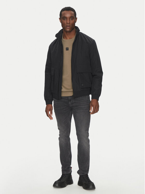 HUGO HUGO Giacca di transizione Beren2511 50530766 Nero Regular Fit