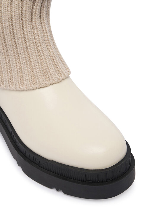 Liu Jo Liu Jo Stiefeletten Love 65 SF5121 TX330 Écru