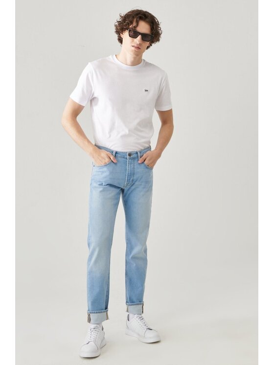 Lee Lee Jeans DAREN ZIP FLY Blu Straight Fit