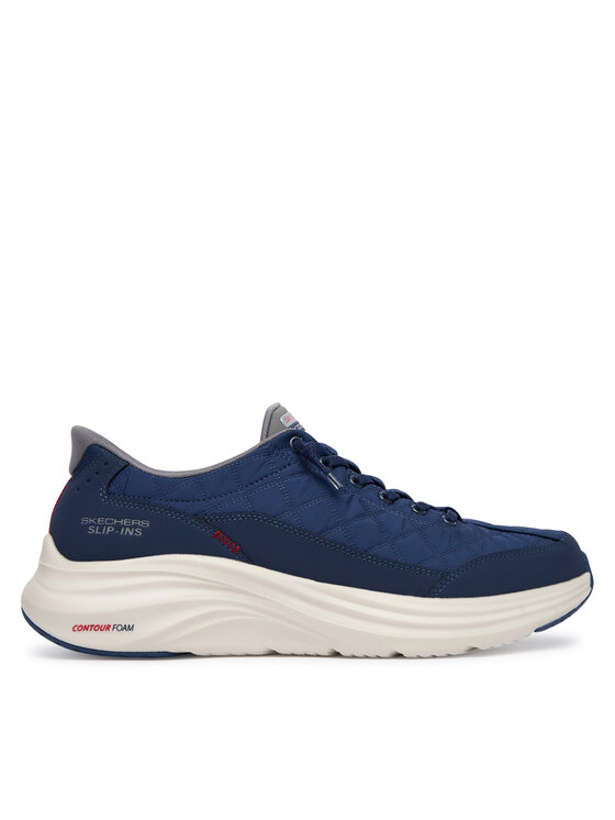 Skechers Sneakersy Slip-Ins: Contour Foam - Cozy Fit 232619/NVGY Granatowy