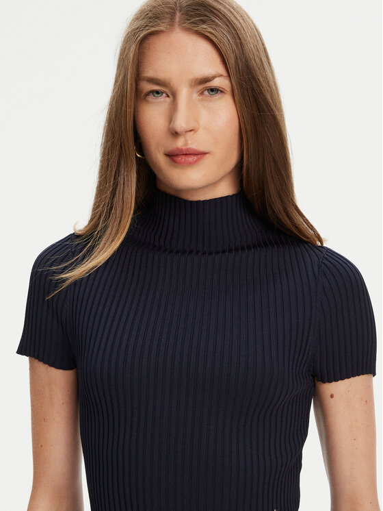 Guess Guess Pulover W5YR04 Z0040 Mornarsko modra Regular Fit