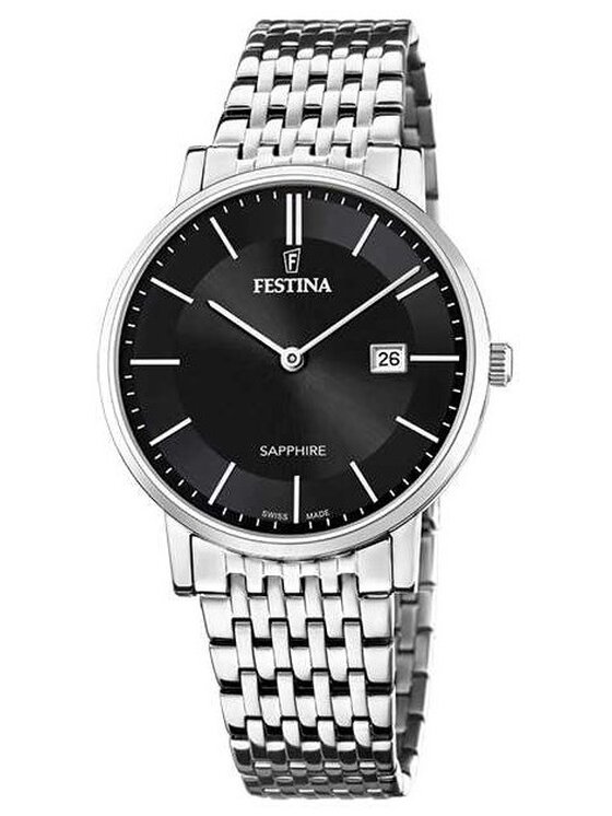 Festina Festina Zegarek F20018/3 Srebrny