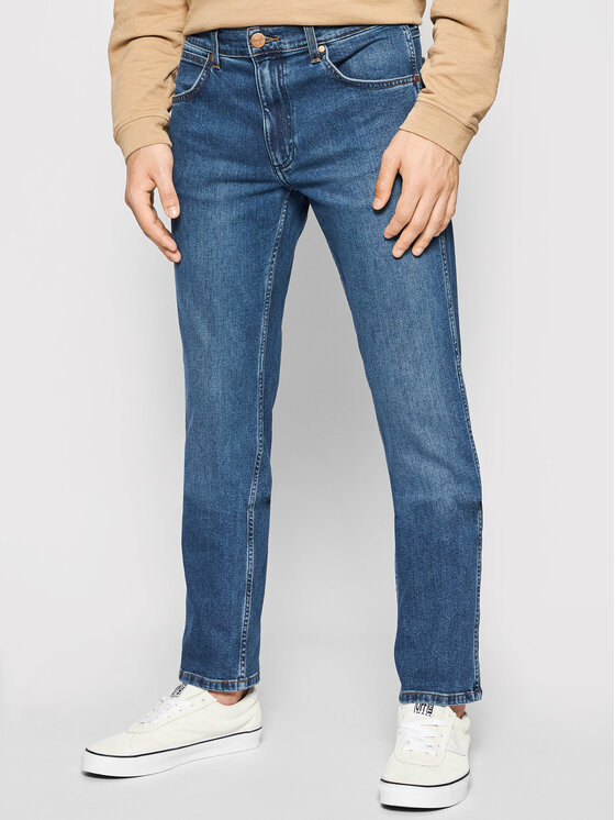 Wrangler Wrangler Τζιν Greensboro W15QU551Q 112141199 Σκούρο μπλε Regular Fit