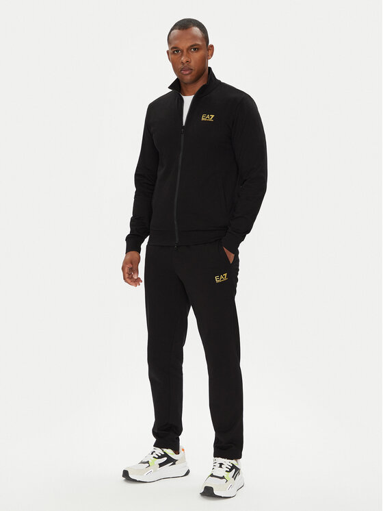 EA7 Emporio Armani EA7 Emporio Armani Jogginganzug 8NPV61 PJVRZ MC004 Schwarz Regular Fit
