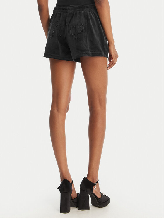 Juicy Couture Juicy Couture Sporta šorti Tamia JCWHS126305 Melns Regular Fit