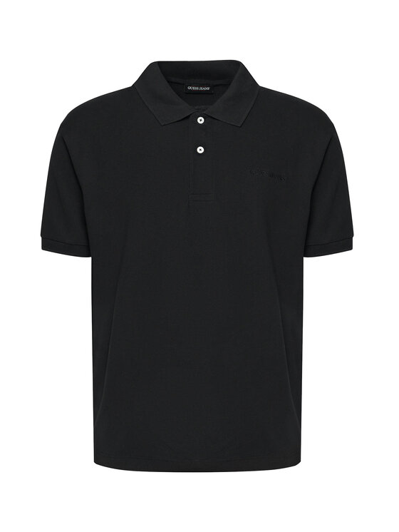 Guess Jeans Guess Jeans Polo särk M4BP29 KCJV1 Must Regular Fit