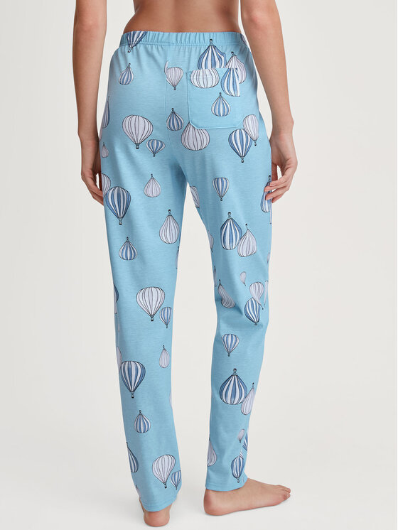 Calida Calida Pyžamové kalhoty 29148 Modrá Regular Fit