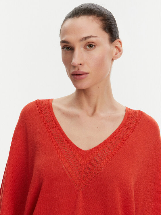 Morgan Morgan Bluse 241-MCHRIS Orange Relaxed Fit