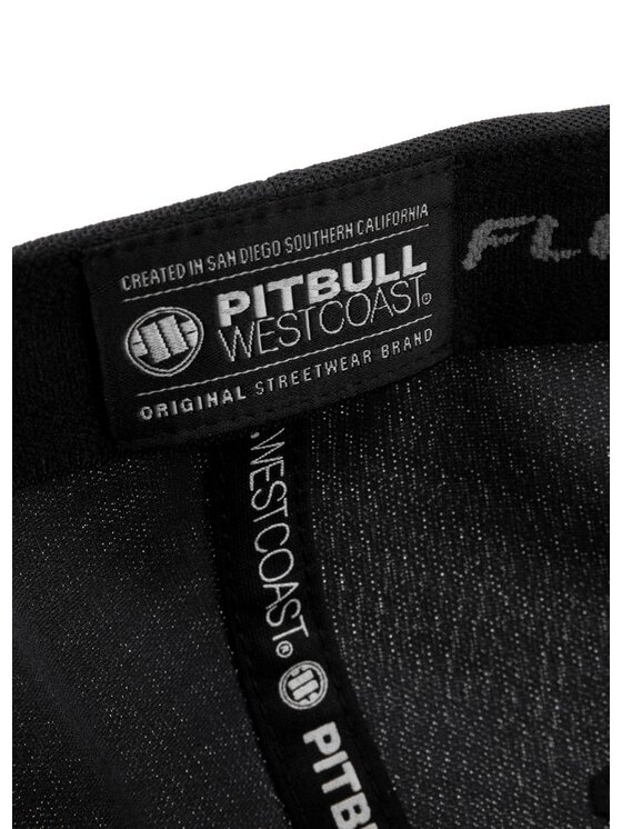 PITBULL PITBULL Czapka z daszkiem Classic SEASCAPE Czarny