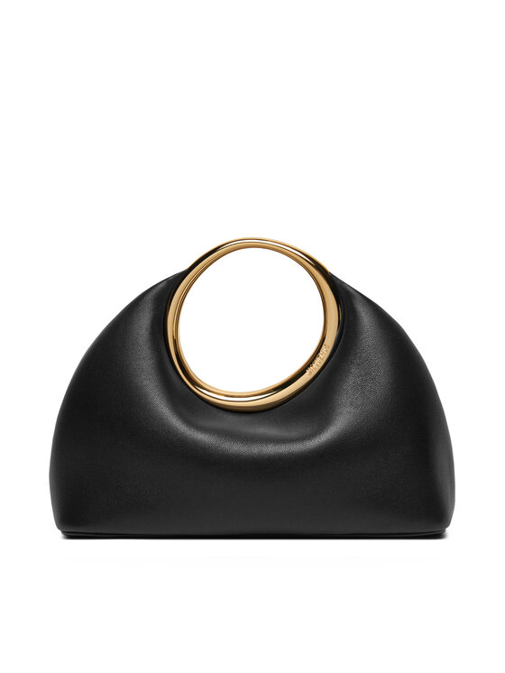 JACQUEMUS Kabelka Mini ring handbag 241BA395 Čierna