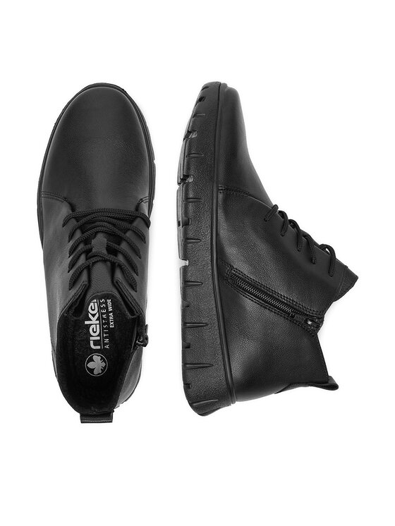Rieker Rieker Μποτίνια N1331-00 Μαύρο