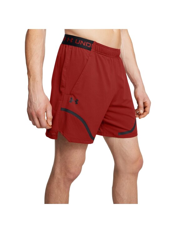 Under Armour Under Armour Szorty sportowe Vanish Woven 6in Grph Sts Czerwony Basic Fit