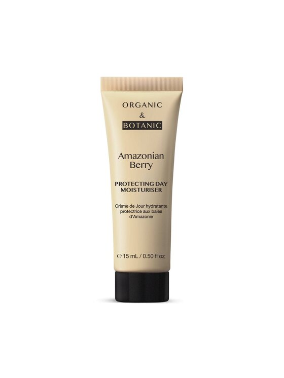 Organic & Botanic Organic & Botanic Krem nawilżający na dzień z jagodami Amazonii, 15 ml tuba (próbka) Krem na dzień