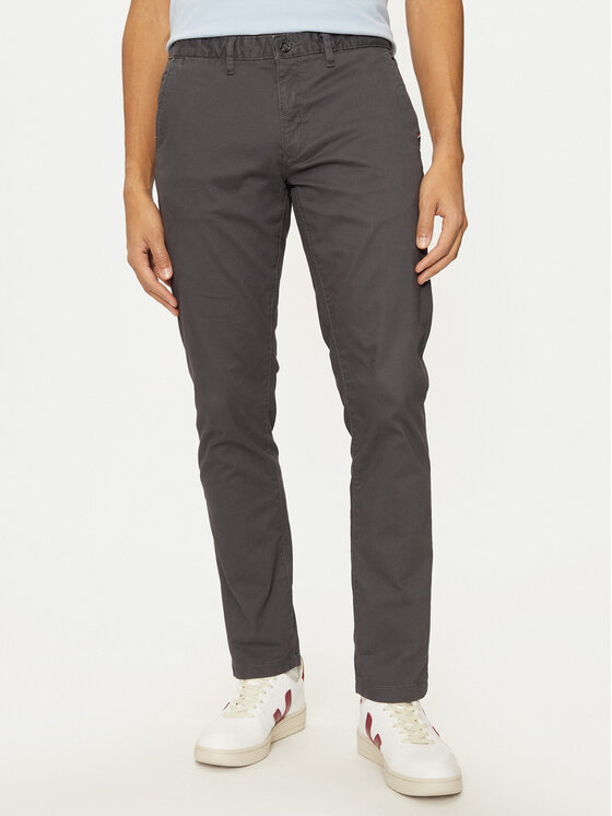 U.S. Polo Assn. U.S. Polo Assn. Chino kalhoty MUP3346 Šedá Slim Fit
