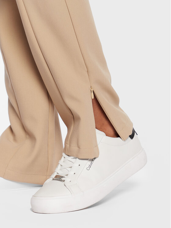 Calvin Klein Jeans Calvin Klein Jeans Pantaloni di tessuto J20J220529 Beige Slim Fit