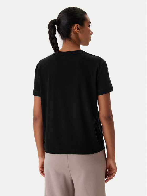 Guess Guess T-shirt V6RI13 KD772 Crna Regular Fit