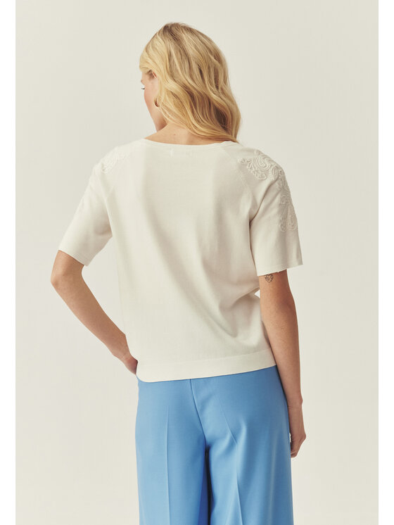 TATUUM TATUUM Blúzka LERAZ Biela Classic Fit