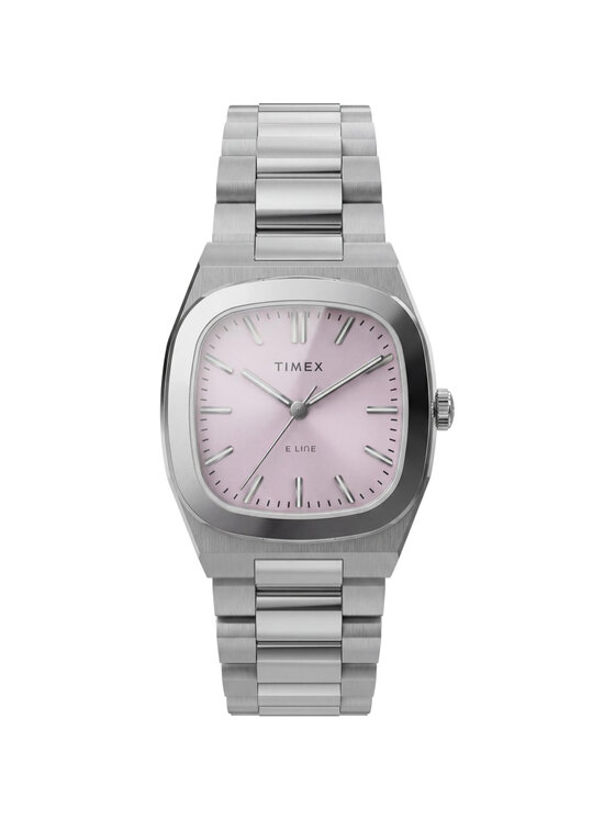 Timex Timex Zegarek TW6A01000 Srebrny