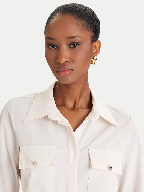 Rinascimento Rinascimento Hemd CFC0125777003 Beige Regular Fit