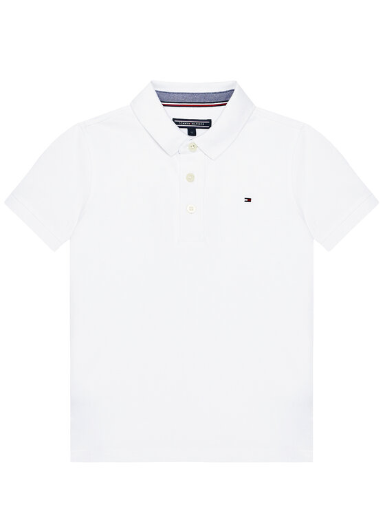 Tommy Hilfiger Polo Boys Tommy KB0KB03975 S Balts Regular Fit