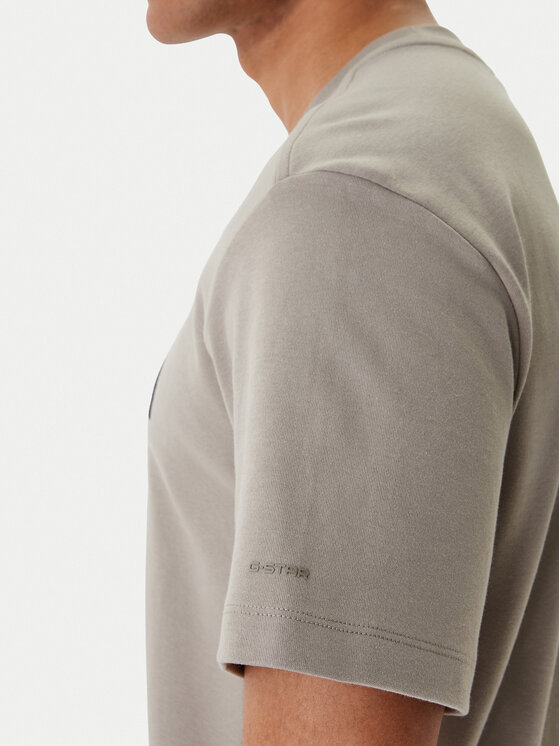 G-Star Raw G-Star Raw T-Shirt D28593-C812 Beżowy Regular Fit