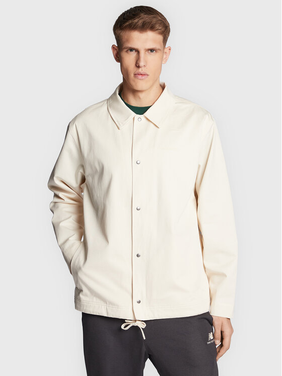 New Balance New Balance Demisezoninė striukė Athletics Nature State MJ23552 Smėlio Relaxed Fit