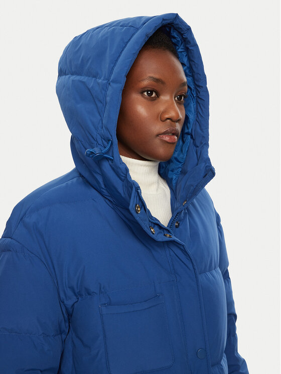 United Colors Of Benetton United Colors Of Benetton Geacă din puf 2JF8DN060 Albastru Regular Fit