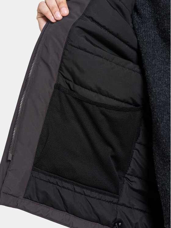 Didriksons Didriksons Μπουφάν χειμωνιάτικο Stefan Usx Jkt 505041 Μαύρο Regular Fit