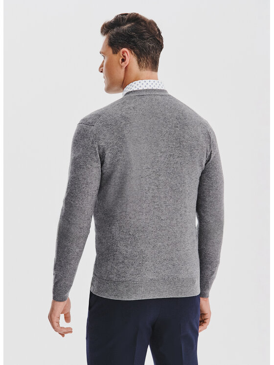 Pako Lorente Pako Lorente Kardigan P25WF-2X-006 Szary Classic Fit