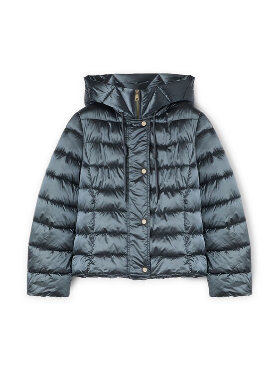 Motivi Motivi Giubbotto piumino F754Q000697N004 Turchese Regular Fit