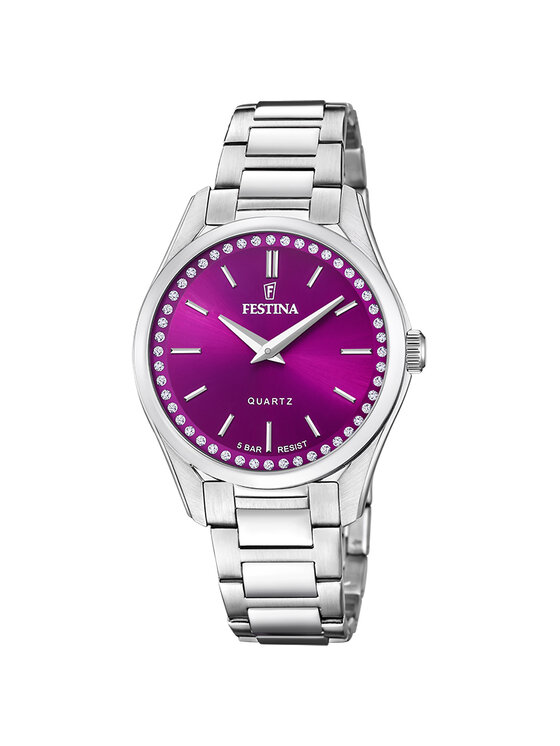 Festina Festina Zegarek F20583-2 Srebrny