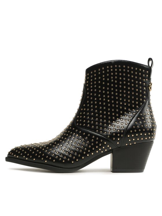 Guess Guess Cizme și botine cowboy Boyta FL7BOY PEL10 Negru