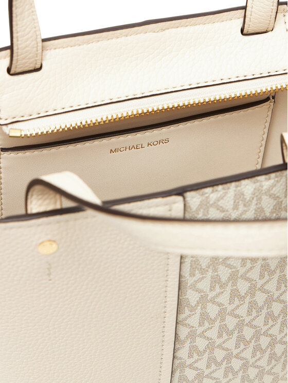 MICHAEL Michael Kors MICHAEL Michael Kors Ročna torba Flora 32T5GFFC1B Kremna