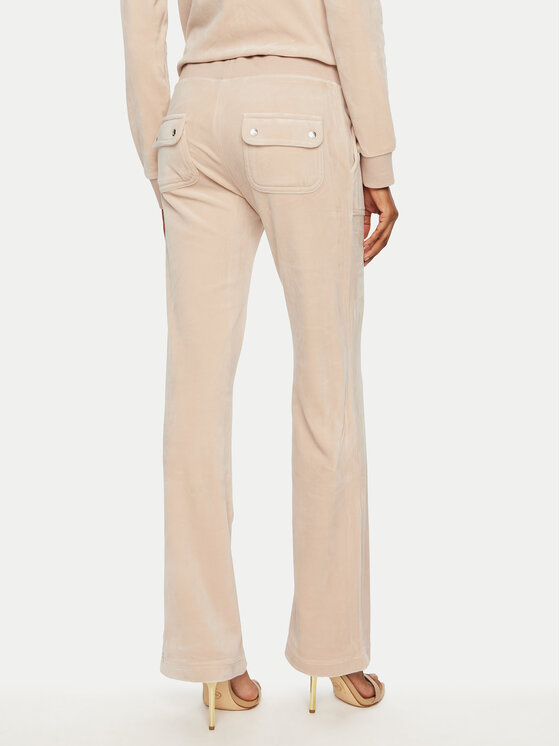 Juicy Couture Juicy Couture Teplákové kalhoty Del Ray JCAP180 Růžová Regular Fit
