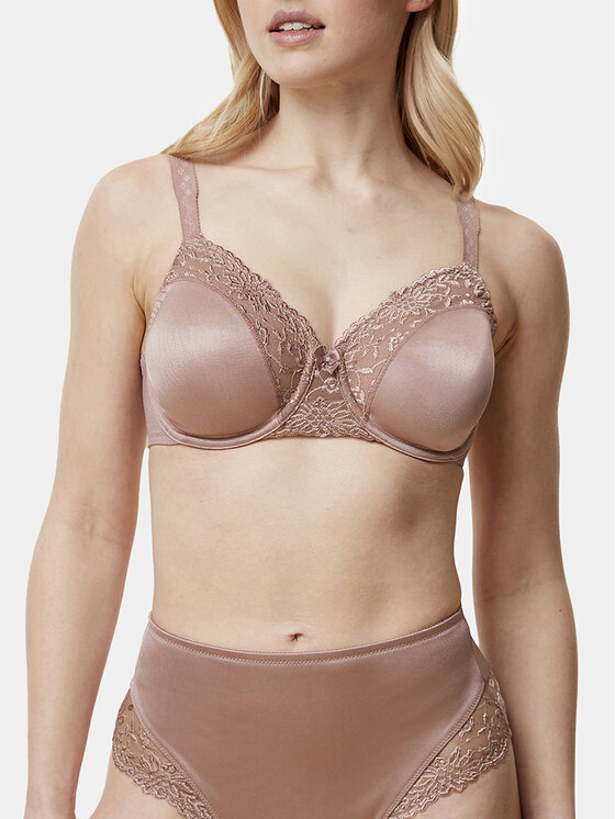 Triumph Triumph Biustonosz z fiszbiną Ladyform Soft W X 10166306 Beżowy